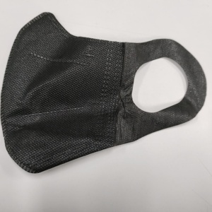 Spro大人用使い捨て3Dワイドイヤーループフェイスカバー夏通気性薄い再利用可能マスクブラック & ホワイト卸売り