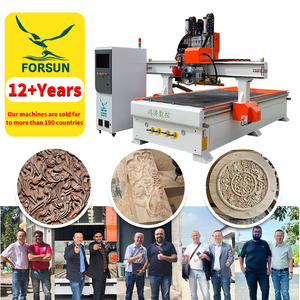 31% DE DESCUENTO Multi Process ATC + Row Drilling Enrutador CNC para puerta de MDF de madera y corte de gabinete Perforación y grabado - Product Image 1