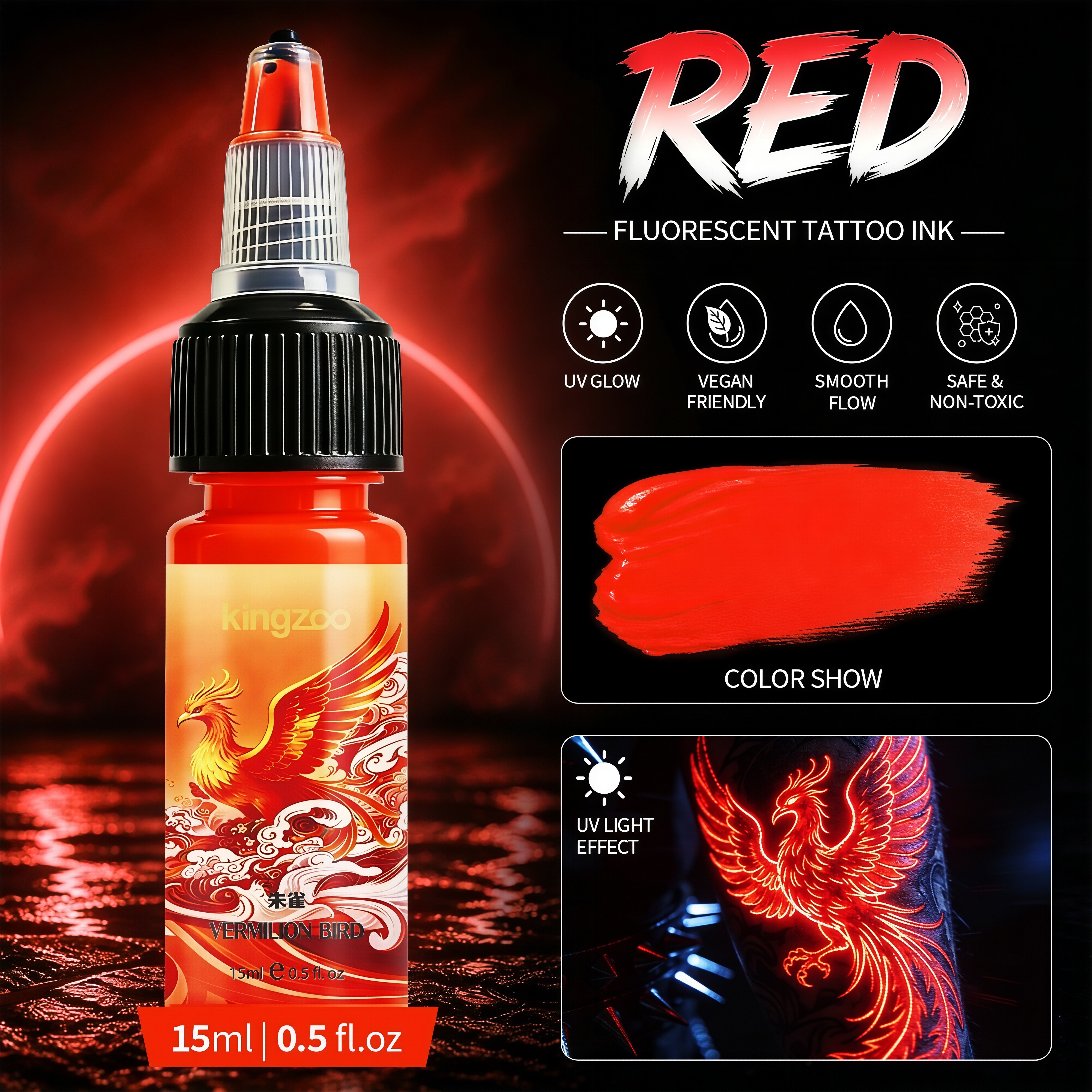 OISEAU VERMILLON (Rouge)