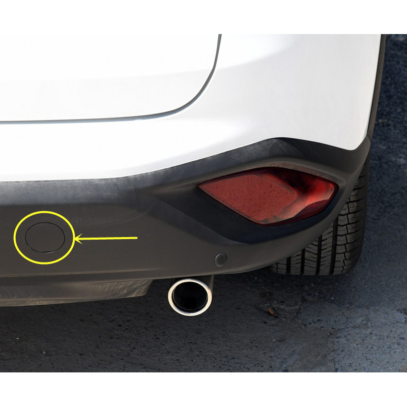 Cache de remorque arrière noir mat pour CX-4 (2016-2019)