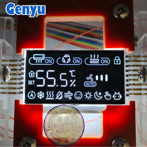 Temperatur-mono-lcd-bildschirm sieben-segment-lcd individueller VA schwarzer bildschirm mit hintergrundbeleuchtung - Product Image 6