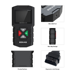Car Diagnostic Tool Ediag YA201 Auto Electronics Scanner Diagnostic for Universal Car with <strong>O2</strong> <strong>Sensor</strong> Evap System Test Tools 12v - Product Image 5