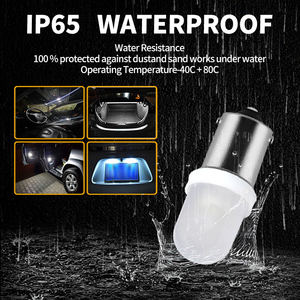 BA9S 44 47 tilt oyunu makinesi T4W süngü AC 6V LED ampul lamba için sinyal ışığı araba olmayan gölgelenme anti-titrek güçlendirme - Product Image 4