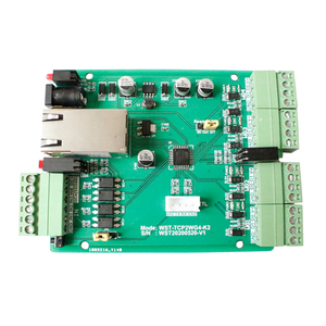 4 canali Wiegand ingresso indicatore di allarme a <span class=keywords><strong>LED</strong></span> Beep interruttore porta PIR sensore convertitore Wiegand <span class=keywords><strong>TCP</strong></span>/<span class=keywords><strong>IP</strong></span> per il controllo di accesso biometrico