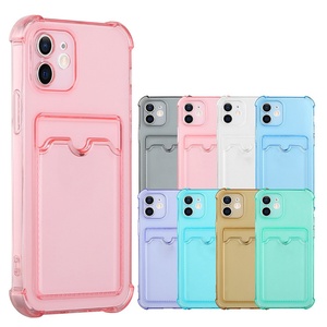 Iphone 14 Pro max透明卡套手机壳12防摔IPhone 13pro max多合一卡保护套 - Product Image 1