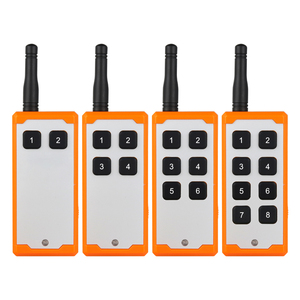 315 433MHz 2 4 6 8 chiavi codice di apprendimento codice fisso Anti-interferenza lunga resistenza industriale RF telecomando Wireless - Product Image 1