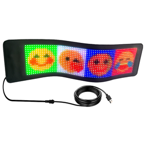 App Control Flexible LED-Schilder Programmier bare Nachrichten Scrolling-LED-Schilder anzeige für Autos Digital anzeige LED-Matrix-Panel - Product Image 4