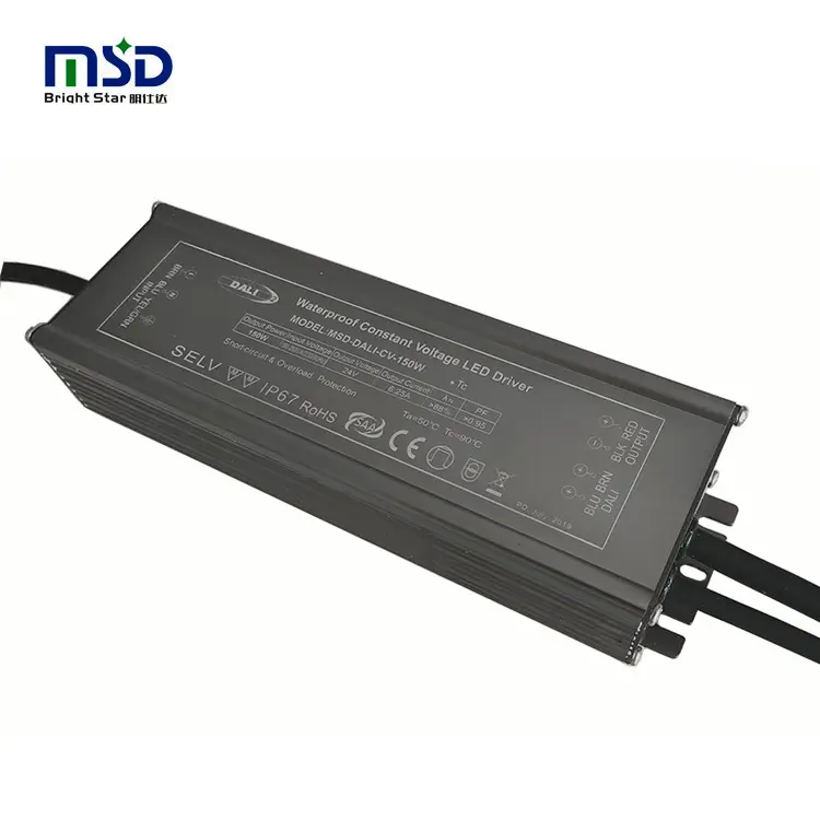 Tensione costante 150W 12V DALI HA CONDOTTO il DRIVER per le strisce LED e modelli di illuminazione a led di commutazione di alimentazione