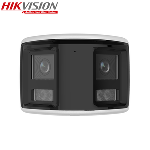 Hikvision 3 + 3MP Bullet çift Lens ağ kamerası DS-2CD1T63G2P-LIUF/S(L)(RB) aktif çakarlı lamba/ses Alarm araç algılama - Product Image 1