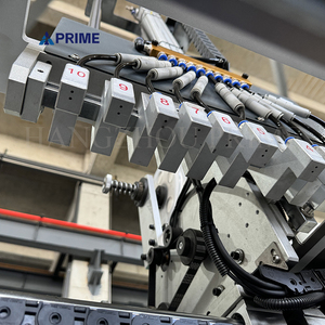 Voll automatische Etiketten aufkleber Non-Stop-Aufwickel maschine mit automatischem Entladen des Slitters