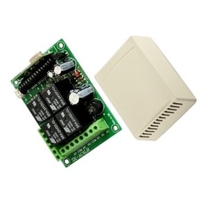 Mini 433 Wireless Mhz RF trasmettitore ricevitore modulo DC 12V relè telecomando interruttore Mini ricevitore per telecomandi - Product Image 1