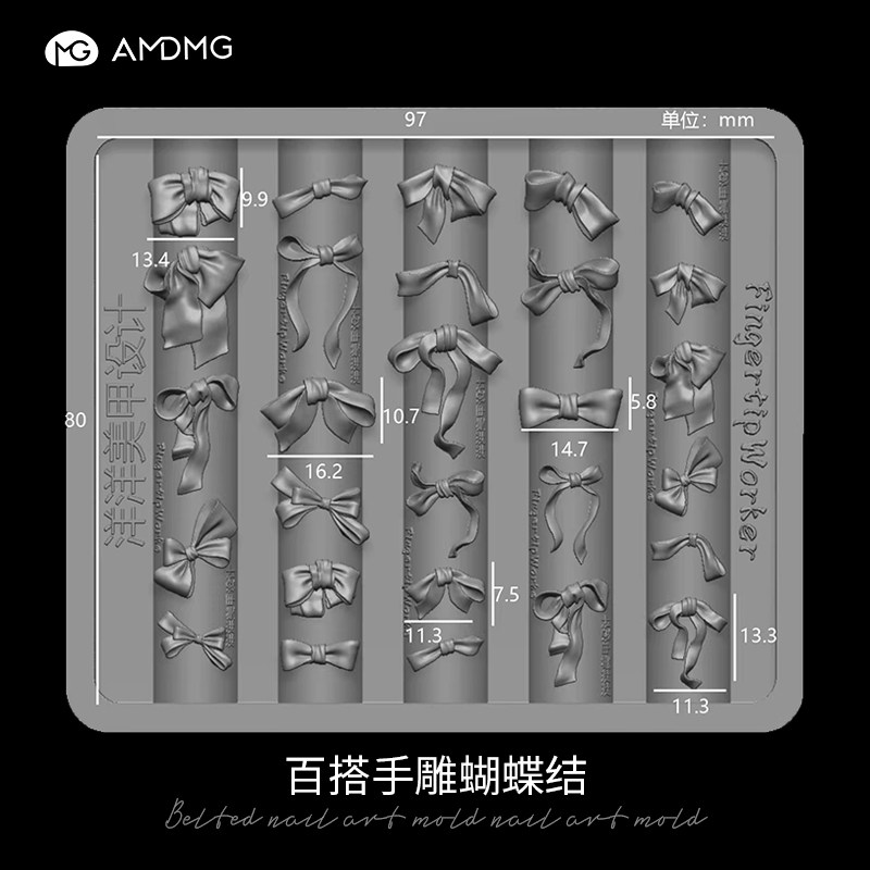 Moule à nœud sculpté à la main, assorti à tout