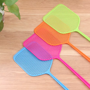 Popüler promosyon kaliteli plastik Flyswatter sinek yakalayıcı Fly Swatter öldürücü aracı günlük kullanım için 1 alıcı - Product Image 4