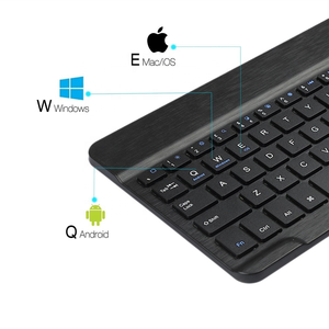 Ultra Slim 7 <strong>8</strong> Inch Mini Wireless Bluetooth <strong>Keyboard</strong> for <strong>IOS</strong> Android Tablet PC Mobile Phones - Product Image 2