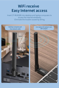 COMFAST USB Wifi ricevitore Dongle 150Mbps USB2.0 adattatore Wifi Wireless schede di rete per il Computer portatile Mini PC TV Box - Product Image 5
