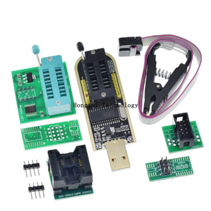 CH341 24 25 Series EEPROM Flash BIOS USB Programmer Module SOIC8 SOP8 Test Clip for EEPROM 93CXX / 25CXX / 24CXX Testing