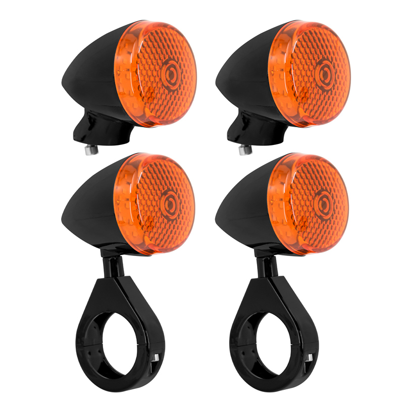 Naranja y negro
