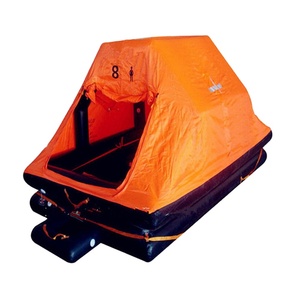 طوف حياة ممتاز من 6 أشخاص لليخوت متين وصغير وسلامة معتمد لحالات الطوارئ البحرية - Product Image 1