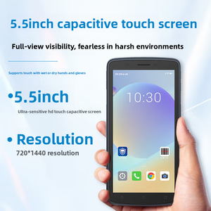 เครื่องสแกนบาร์โค้ดอุตสาหกรรมแบบ seuic ล่องเรือแบบดั้งเดิม Ge2 <span class=keywords><strong>PDA</strong></span> แบบมือถือคอมพิวเตอร์แอนดรอยด์สำหรับขายปลีก - Product Image 3