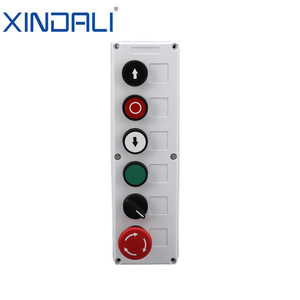 XDL35-B634 scatola di controllo industriale 6 fori interruttore di arresto di emergenza momentaneo stazione di controllo a pulsante impermeabile - Product Image 1