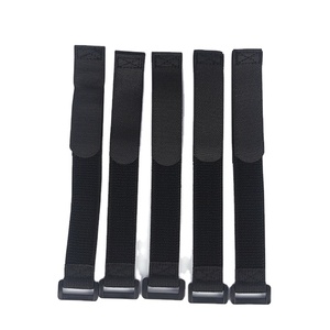 Adjustable Self-adhesive <strong>Hook</strong> and <strong>Loop</strong> <strong>Elastic</strong> Straps Multifunctional <strong>Hook</strong>&amp;<strong>loop</strong> Reusable with Buckle Straps - Product Image 6