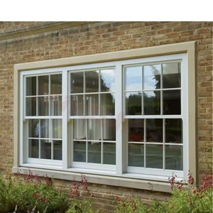 Büyük yedek çift sürme pencereler 24w X 46h üçlü Pane kasırga darbe renkli ekran Windows 3X5 çift sürme pencereler - Product Image 2