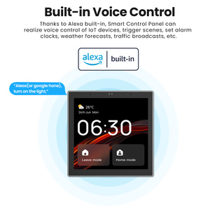 組み込みLcdオートメーションTuyaWifi Zigbeeスマートホーム多機能コントロールパネル - Product Image 4