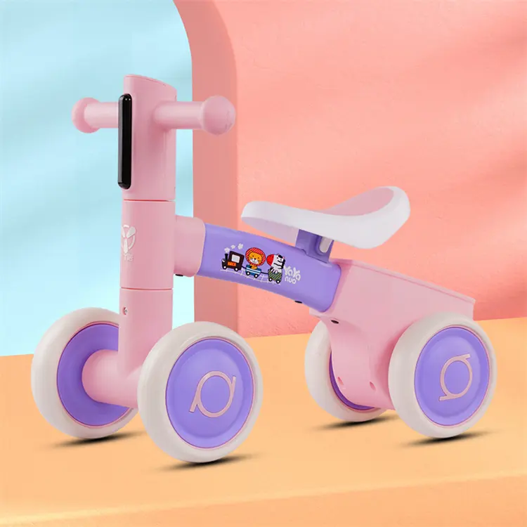 2024 design per bambini per la vendita 4 ruote pedale per la ragazza del ragazzo baby push kid scooter grandi ruote bambino kick scooter