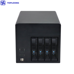 TOPLOONG DiskStation 2x3,5 "HDD Compatible con HDD de 2,5 pulgadas HDD/SSD de 4 bahías de almacenamiento conectado a la red - Product Image 2