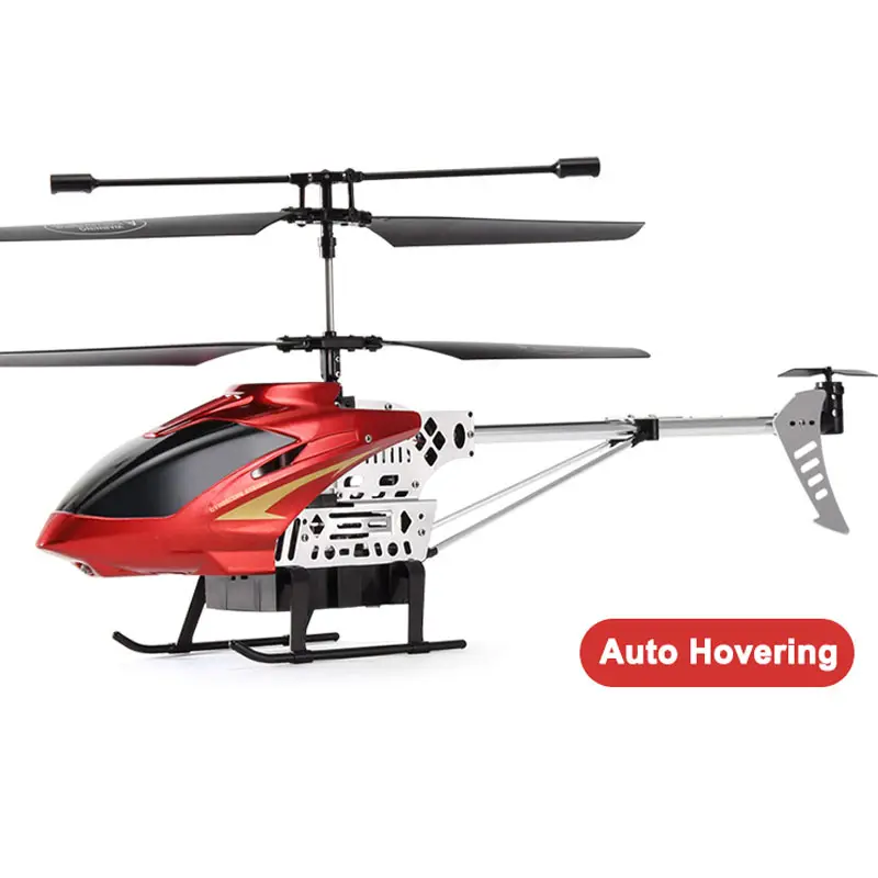 DWI 2.4G 3.5CH helikopter RC, helikopter logam Super besar rc 50CM logam besar