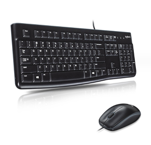 New Logitech MK120 Wired USB <strong>Keyboard</strong> and <strong>Mouse</strong> Set Home Office <strong>Computer</strong> Notebook Universal <strong>Mouse</strong> and <strong>Keyboard</strong> Set - Product Image 2