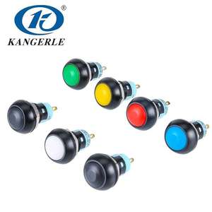 Chinakel 12mm chiusura uscita plastica doppio pulsante di plastica pulsanti IP65 blocco impermeabile interruttore a pulsante - Product Image 2
