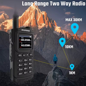 Baofeng bf UV20 5W Dual Band Outdoor-Sport Jagd NOAA FM Funkgerät Programmier barer Repeater Offset-Transceiver Walkie Talkie - Product Image 3