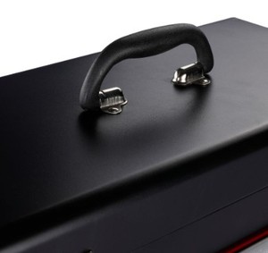 专业重型不锈钢工具箱多用途金属车间使用带提手 - Product Image 6