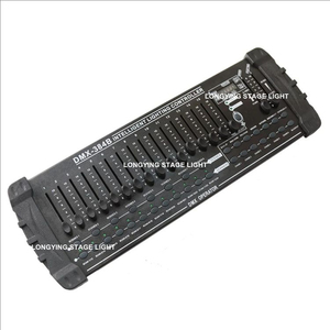<span class=keywords><strong>Controller</strong></span> <span class=keywords><strong>DMX</strong></span> <span class=keywords><strong>384</strong></span> per luci da palcoscenico-Console DJ professionale per teste mobili a Led, luci e macchina nebbia