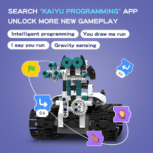 Programming <strong>Building</strong> Block <strong>Robot</strong> RC Smart Toys <strong>Robot</strong> Kids 500 Pcs Remote Control 8 in 1 Light Plastic Unisex ABS HUAYUAN Toys - Product Image 5