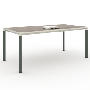 Tavolo da ufficio in stile semplice scrivania da Computer con gambe in metallo - Product Image 1