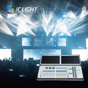 Jc-Consola de iluminación táctil Tiger Dual Screen, controlador Dmx Tiger Touch 2, pantalla LCD, Titan Tiger Touch, controlador Dmx