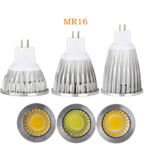 3W 5W MR16พลังงานสูง12V 7W หรี่แสงได้นำสปอตไลท์ LED cob หลอดไฟสำหรับสำนักงานแสง24V ป้องกันตาแสงโฟกัส GU10 - Product Image 2