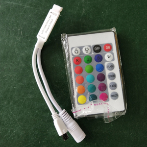 24 клавиши мини пульт дистанционного управления RGB ИК светодиодный контроллер - Product Image 2