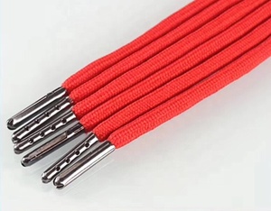 Cordón de poliéster personalizado OEM Cordones redondos de colores Cordón de cuerda con capucha Cordón de cordón para tela. - Product Image 6
