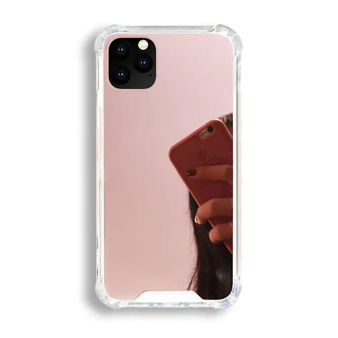 Phụ Nữ Trang Điểm Gương Trường Hợp Điện Thoại Cho Iphone X XS XR 6S 7 8 Cộng Với 14 15 Điện Thoại Di Động Trường Hợp Mạ Bạc Trường Hợp Điện Thoại Với Hiệu ứng Gương