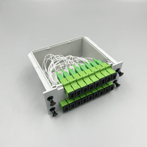 Vicenray Optical 1x16 Cassette Module SC/APC 1:16 Box Type PLC Fiber Optic Splitter FTTH <strong>Network</strong> 1550nm Wavelength Used POE <strong>TCP</strong> - Product Image 3
