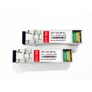 ジュニパーネットワーク対応10GBASE-SRマルチモード10G 850nm 300mデュプレックスLC光ファイバーモジュール - Product Image 1