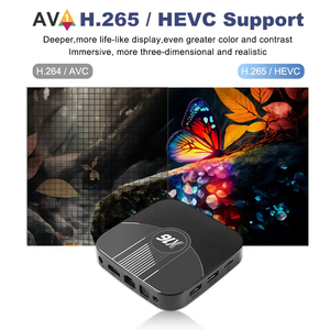 Reproductor multimedia Super Streaming de por vida X16 decodificador 4 + 32GB Amlogic S905Y4 8K Ultra HDR10 + WiFi6 Smart Android TV Box - Product Image 2