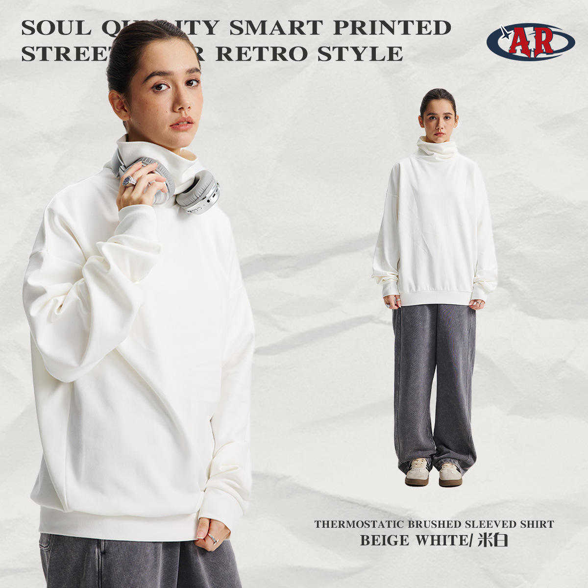 เสื้อยืด C07-ออฟ-ไวท์