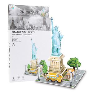 ตัวต่อจิ๊กซอว์กระดาษ3D ขนาดเล็กเพื่อการศึกษาสถาปัตยกรรมระดับโลกของเล่นแบบทำมือสำหรับเด็ก - Product Image 5