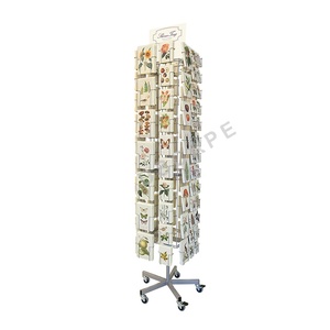 Вращающаяся стойка под заказ/металлический дисплей для открыток - Product Image 1