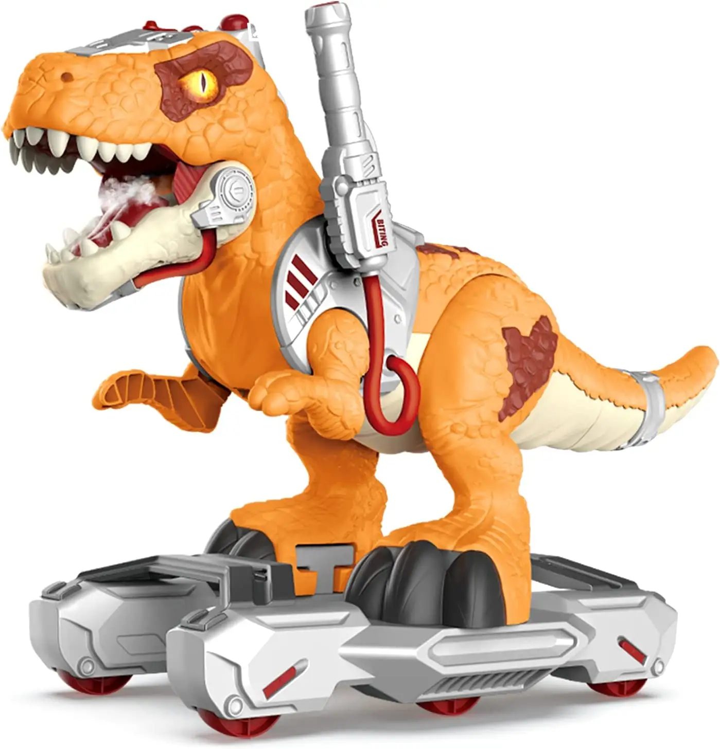 Dinosaurs ride on toys, children ride with music and lighting, children's scooters with feet to the ground dinosaur toy cars