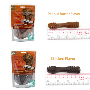 En çok satan fabrika Pet köpek diş fırçası oyuncak çiğnemek kemik tedarikçisi sığır lezzet Pet diş kemik köpek çiğnemek davranır Pet çiğnemek kemik köpekler için - Product Image 4
